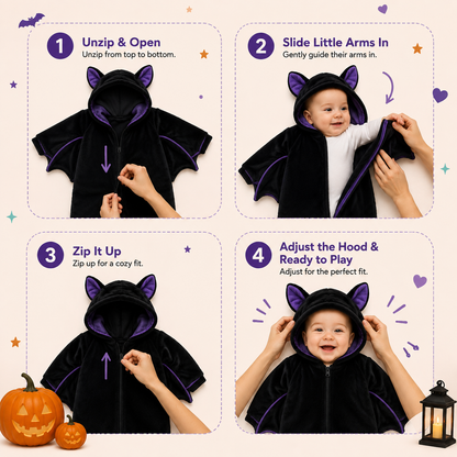 Floofster™ Baby Bat Costume